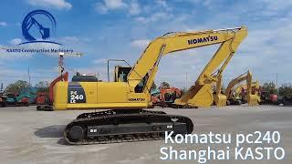 Used excavator- Komatsu PC240LC for sale