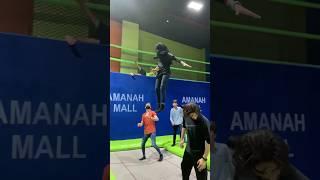 Karko ko nhi dhakha#viralvideo #trampoline #youtubeshorts