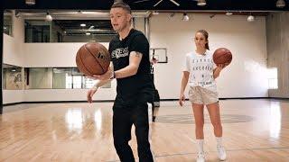 FAKE-SPIN STREETBALL MOVE W/THE PROFESSOR!!! // Rachel DeMita