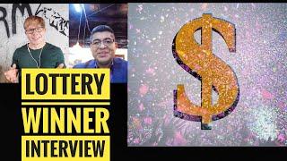 LOTTERY PODCAST: INTERVIEW WITH LOTTERY WINNER ROBERTO MENDOZA