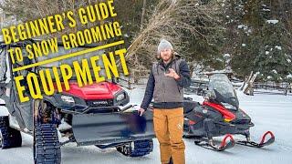 Beginners Guide to Compact Snow Grooming Equipment