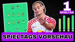 SPIELTAGS-VORSCHAU | SO GEWINNT ihr den 1. SPIELTAG | Kickbase