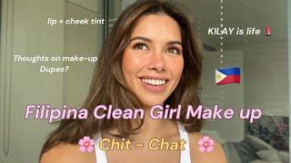 My Filipina CLEAN GIRLSunkissed make-up Routine | Kathleen Paton