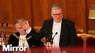 IN FULL: Keir Starmer's first Lord Mayor's Banquet speech as UK prime minister