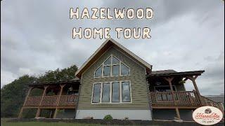 Hazelwood Home Tour | Honest Abe Log Homes