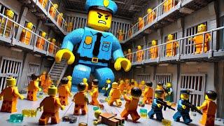 LEGO Prison Breakout: Inmates Face Off Police Guard