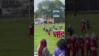 3rd Grade Kappa vs Kalamazoo 2022 Roman Duckett QB12 #8u #quarterback