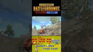 pg lite op gaming 1 vs2 pubg lite op nice video