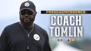 Coach Mike Tomlin Press Conference (July 27) | Pittsburgh Steelers