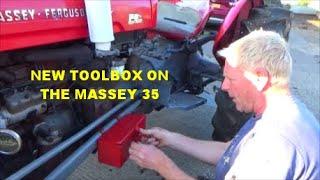 NEW TOOLBOX ON THE MASSEY 35