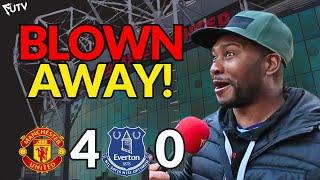 Best we Have Seen in Years! Man United 4-0 Everton FAN Reaction