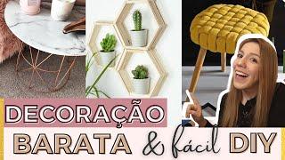 11 Ideias de decorações baratas e fáceis para casa | DIY Faça você mesmo