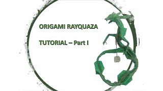 ORIGAMI RAYQUAZA TUTORIAL - PART I (Precreasing) | by Gonçalo Chambel