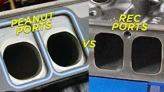 WHICH FACTORY BBC HEAD MAKES THE MOST POWER? PEANUT PORT vs PORTED 049 OVAL vs REC PORT vs AFR 265!