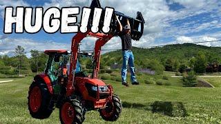 The ULTIMATE Hay Bailing Tractor! - Kubota M4