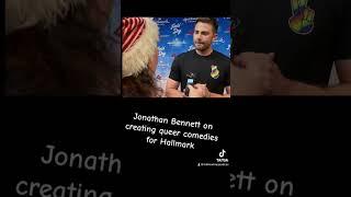 Jonathan Bennett on Creating Queer Comedies for Hallmark #hallmarkies