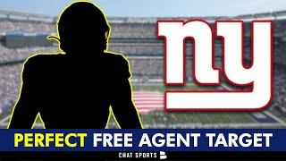 The PERFECT Giants Free Agent Target via PFF | New York Giants Rumors