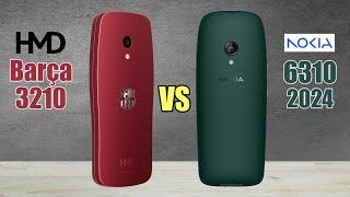 HMD Barça 3210 VS NOKIA 6310 || FEATURE PHONES