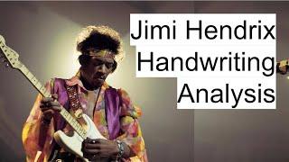 Jimi Hendrix Handwriting Analysis