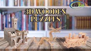 Discover the Magic of 3D Wooden Puzzles – Build, Relax, and Create!