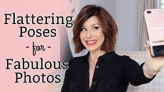 BEST POSES FOR FLATTERING PICTURES | HOW TO LOOK BETTER in SELFIES or PHOTOS | Dominique Sachse