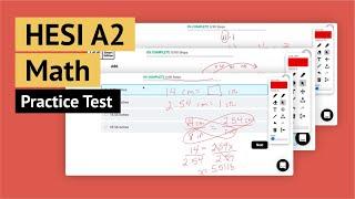 HESI A2 Practice Test Math | HESI Math Problems Explained