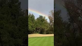 Beautiful Rainbow Golf Course #shorts