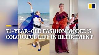 71-year-old becomes fashion model after retirement in China