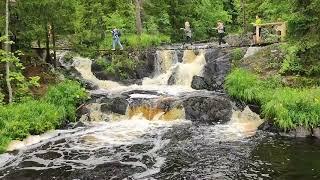 Тур Вся Карелия: горный парк Рускеала, водопады Ахвенкоски.