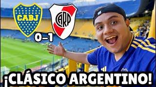 ¡MEXICANO en el CLÁSICO ARGENTINO! BOCA JUNIORS vs RIVER PLATE 0-1