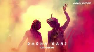 Radha Rani (Lofi Version) | Aviral Kapasia