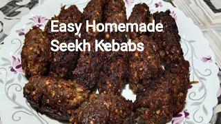 Delicious Seekh Kabab Recipe || Easy Homemade Seekh Kebabs || By FlavorFusionKitchen1