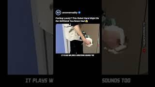This Robot Hand Might Be Your Girlfriend. You Won't Believe How  #robot #shorts #girlfriend #tech