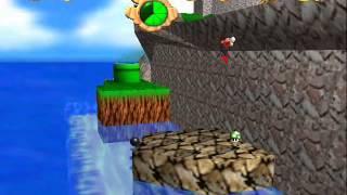 Super Mario 64 Multiplayer Playthrough Part 23 -- Returning to Tiny-Huge Island