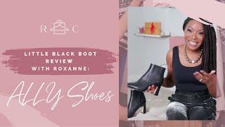 ALLY Shoes: Little Black Boot Review