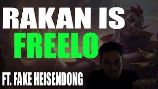 RAKAN IS FREELO! | PLAYING AGAINST FAKE HEISENDONG? | HARD CARRY AS SUPPORT | SouloTV