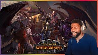 Total War: Warhammer 3 - Champions of Chaos | REACTION!!!