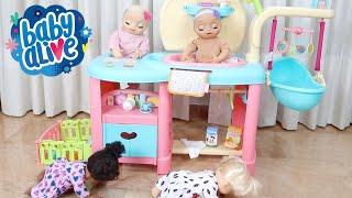 Cuidando das Bonecas BABY ALIVE na Creche -Top Vídeos Baby Alive Brasil