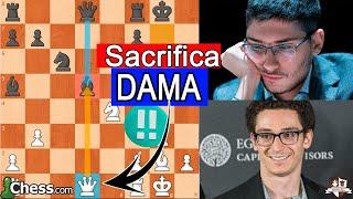 ¡La Creación Artística que Coronó al campeón! Caruana Vs Firouzja |  Superbet de Romania