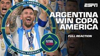 ‘Argentina were better WITHOUT Lionel Messi!’  Copa America final reaction | ESPN FC
