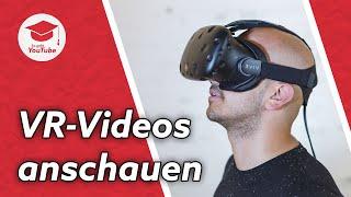 YouTube VR-Videos anschauen - So geht's