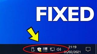 Fix: System Tray Icons not working in Windows 10