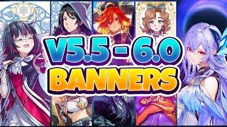 ALL BANNERS FROM 5.5 TO 6.0! Skirk, RobinHood, Veresa, Xianyun- Genshin Impact