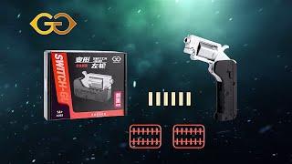 Mini Switch Gun Toy Revolver Unboxing 2023 - Folding Pocket Pistol