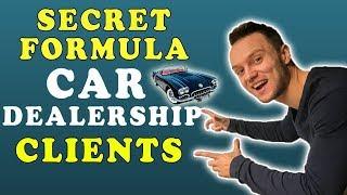 How to Find IDEAL Car Dealership Clients (Social Media Marketing Agency)