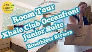 Xhale Club Oceanfront Junior Suite Room Tour | Breathless Riviera Resort and Spa