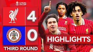 Chiesa & Liverpool Youngsters Shine! | Liverpool 4-0 Accrington Stanley | Emirates FA Cup 2024-25