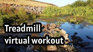 Treadmill virtual Walk / Hike / Run • 4K virtual scenery • Off road • #Scotland