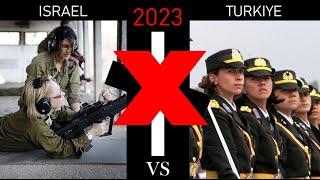 Israel vs Turkiye Military Power Comparison 2023 | Xversus Military