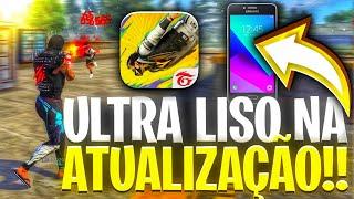 ATUALIZOU como fazer o FREE FIRE parar de travar na NOVA ATUALIZAÇÃO!FREE FIRE TRAVANDO DE MAIS